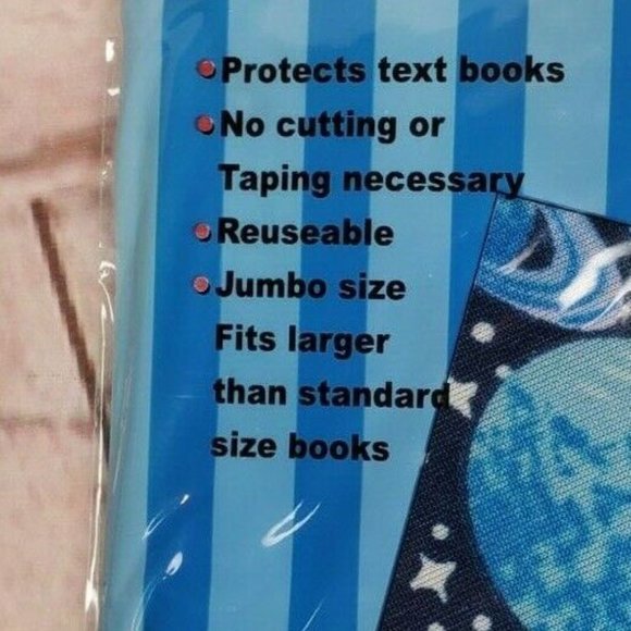 Expandable Jumbo Book Cover Space Design - Picture 3 of 6
